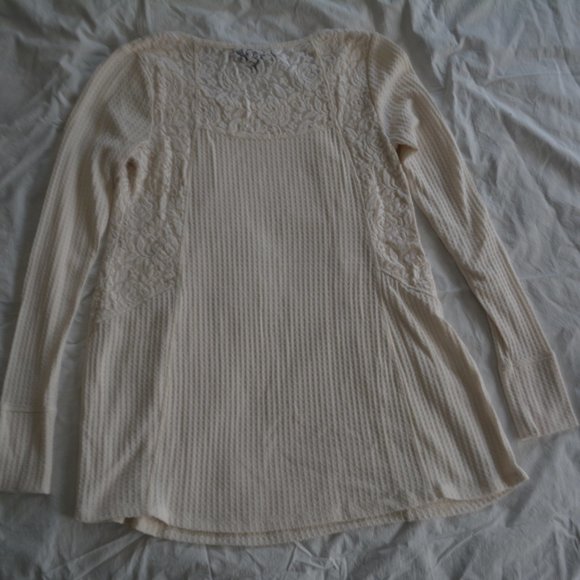 Cream Maternity Sweater - Picture 3 of 3